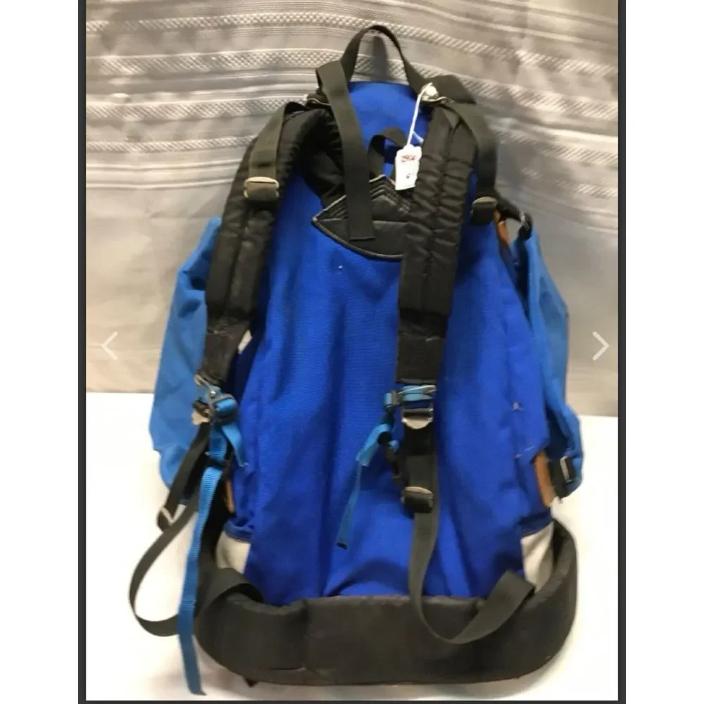 Vintage‎ Wilderness Experience Backpack Rucksack Blue and Two Side Packs